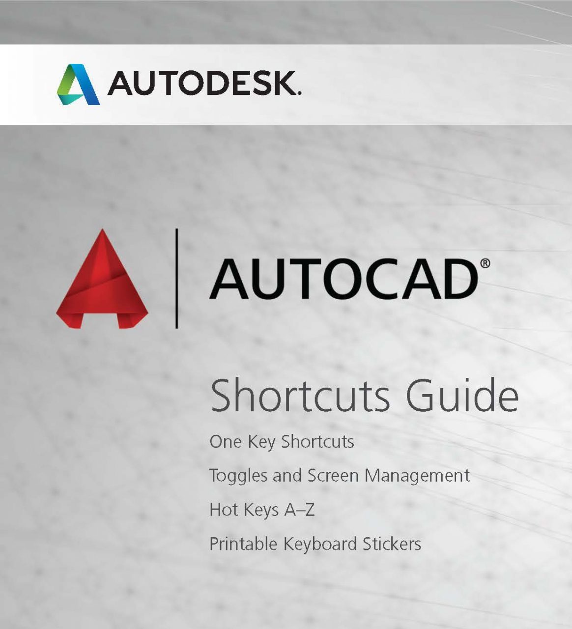 Autocad Edit Shortcut Keys