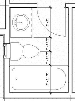 Revit Adding the First and Second Floor Bathroom Cabinetry and Fixtures ...