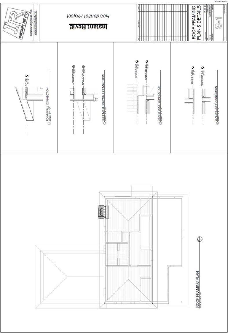 Revit ROOF FRAMING PLAN - Learn