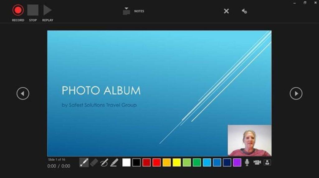 how to make a presentation recording