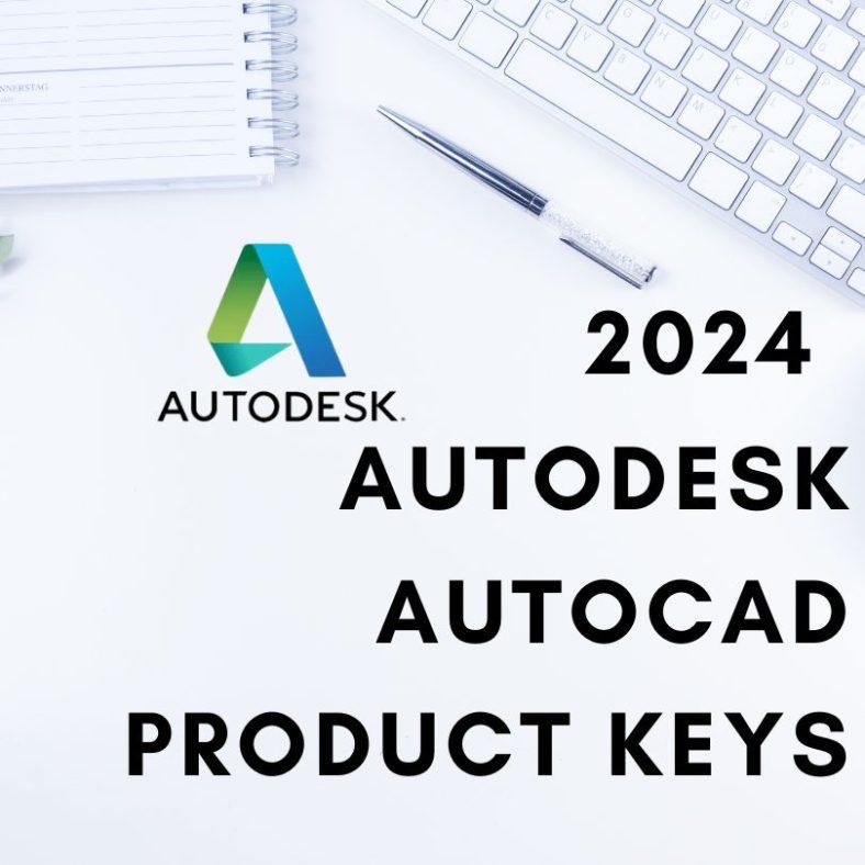 Product key for AutoCAD 2024 is 001P1 Learn