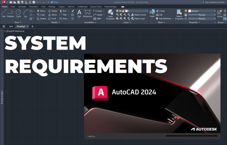 System requirements for AutoCAD Architecture 2024 Learn