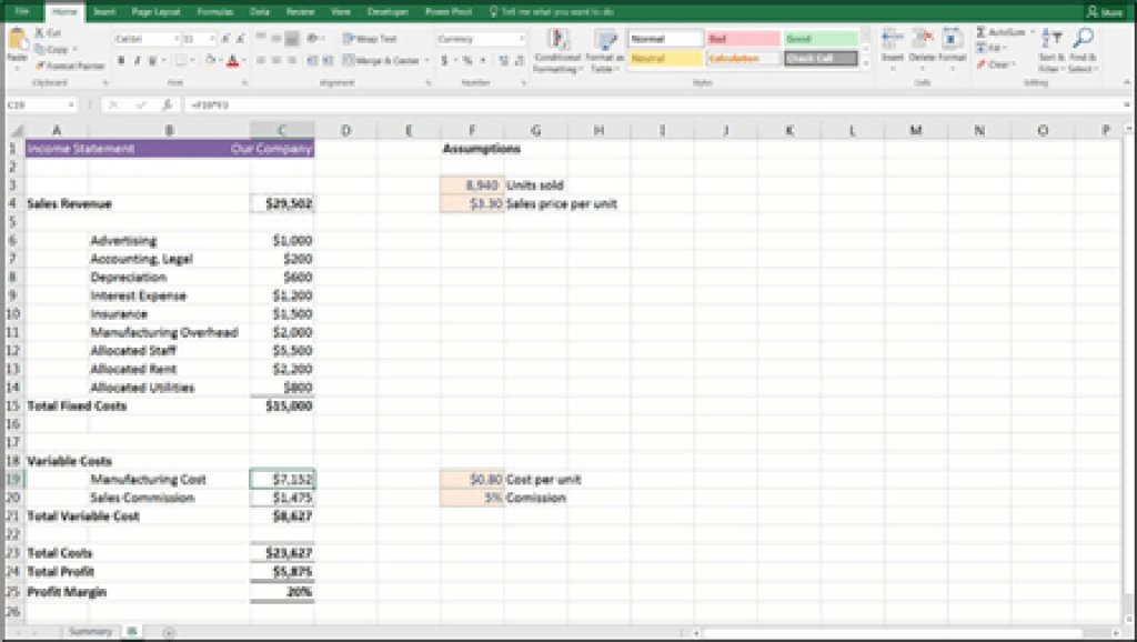 Financial Modeling in Excel Linking in Excel - Learn