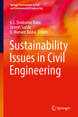 Sustainability Issues in Civil Engineering by G.L. Sivakumar Babu, Sireesh Saride, B. Munwar Basha 2