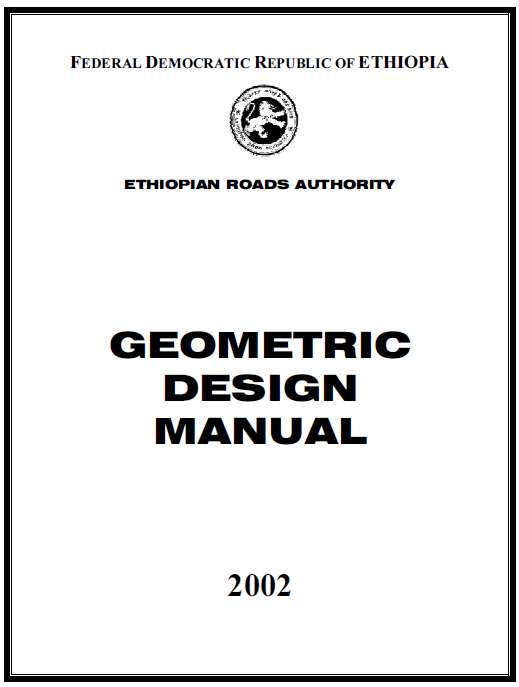 Geometric Design Manual by Ethiopian Roads Authority 16