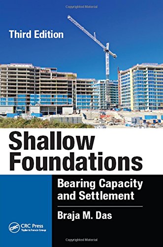 Shallow Foundations: Bearing Capacity and Settlement by Braja M.Das (3rd:Edition) 2