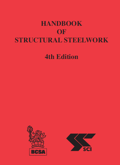 Handbook of structural steel work 4th:edition by SCI 2