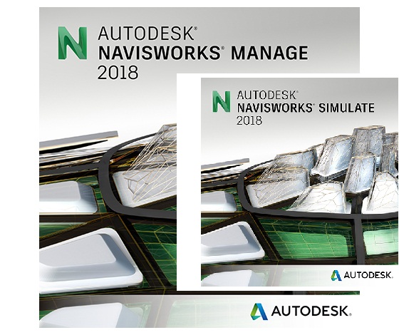 Autodesk Navisworks MANAGE 2018 & Autodesk Navisworks SIMULATE 2018 - Civil  MDC