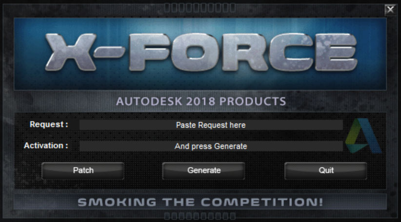 X-force KeyGenerator. Autodesk Products. (2018) ALL 2