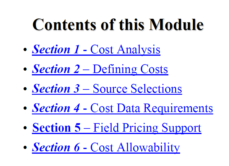 The Basics of Cost Analysis Lectures (Collection) 2