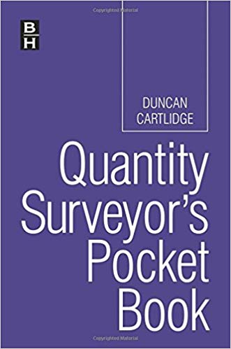 Quantity Surveyor's Pocket Book Book by Duncan P. Cartlidge 8
