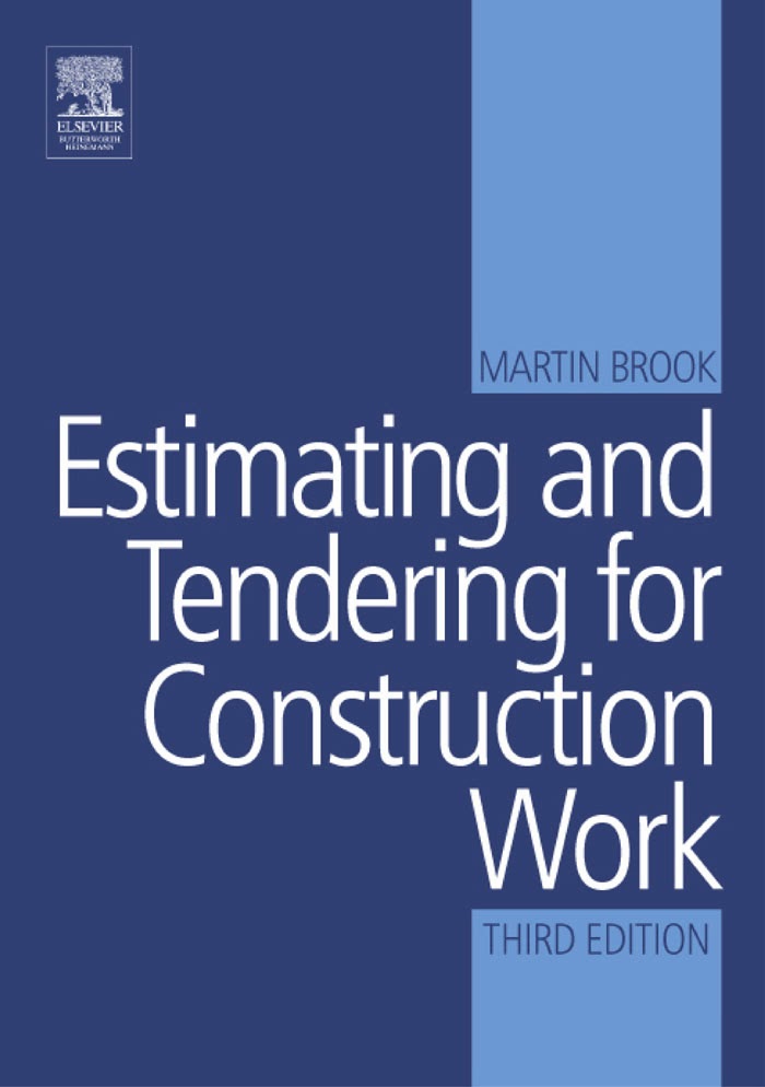 Estimating and Tendering for Construction Work Book by Martin Brook 2