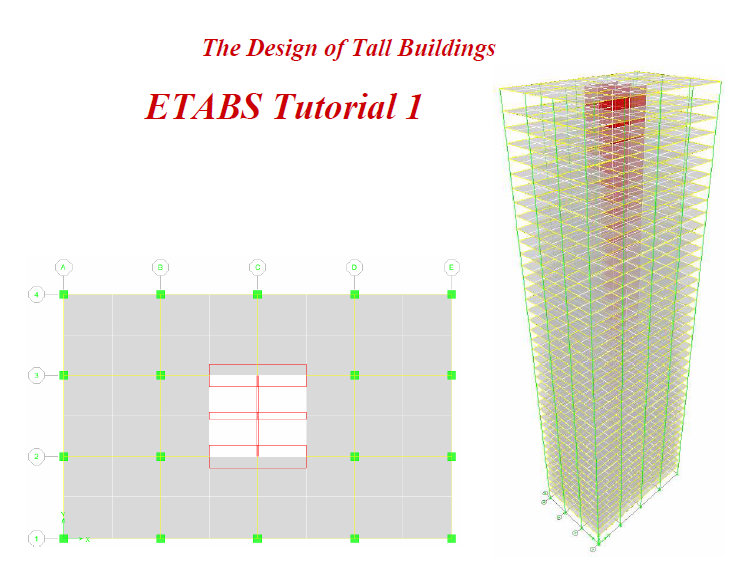 The Design of Tall Buildings using CSI ETABS 14