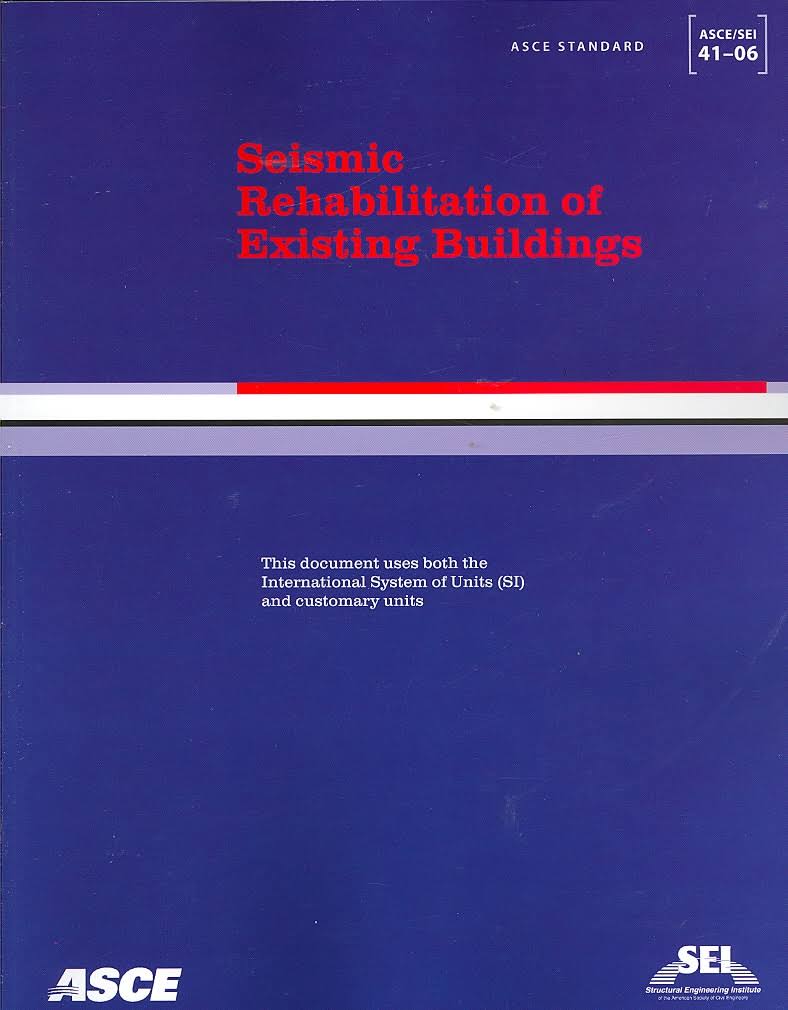 Seismic Rehabilitation of Existing Buildings Book by ASCE 2