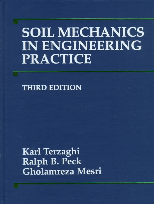 Soil mechanics in engineering practice Book by Karl von Terzaghi 2