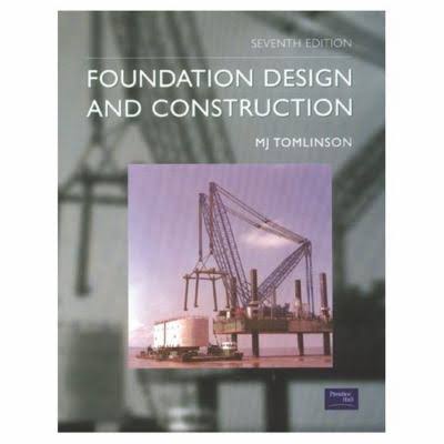 Foundation Design and Construction Book by M. Tomlinson 2