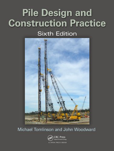 Pile Design and Construction Practice Book by John Woodward and M. Tomlinson (6th Edition) 2
