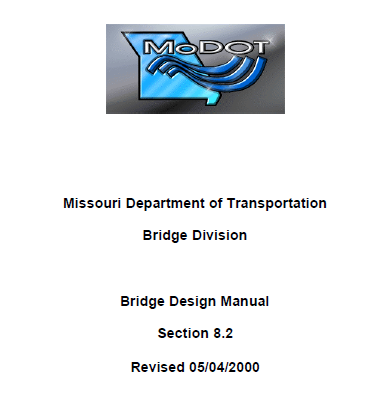 Bridge Hydraulic Design (2000) by Missouri Department of Transportation 2