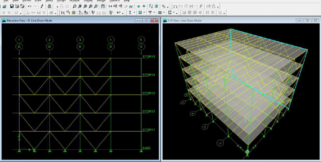 Steel structure designing and modeling by Abu Zuhari Ahmad 2