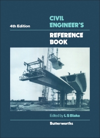 Civil Engineer's Reference Book 4th Edition by Butterworth-Heinemann 2