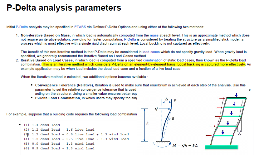 What is P-delta , P-Delta effects and P-Delta analysis parameters 2