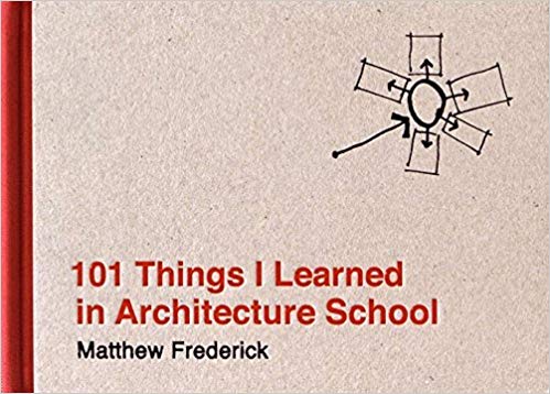 101 Things I Learned in Architecture School (The MIT Press) by Matthew Frederick 13