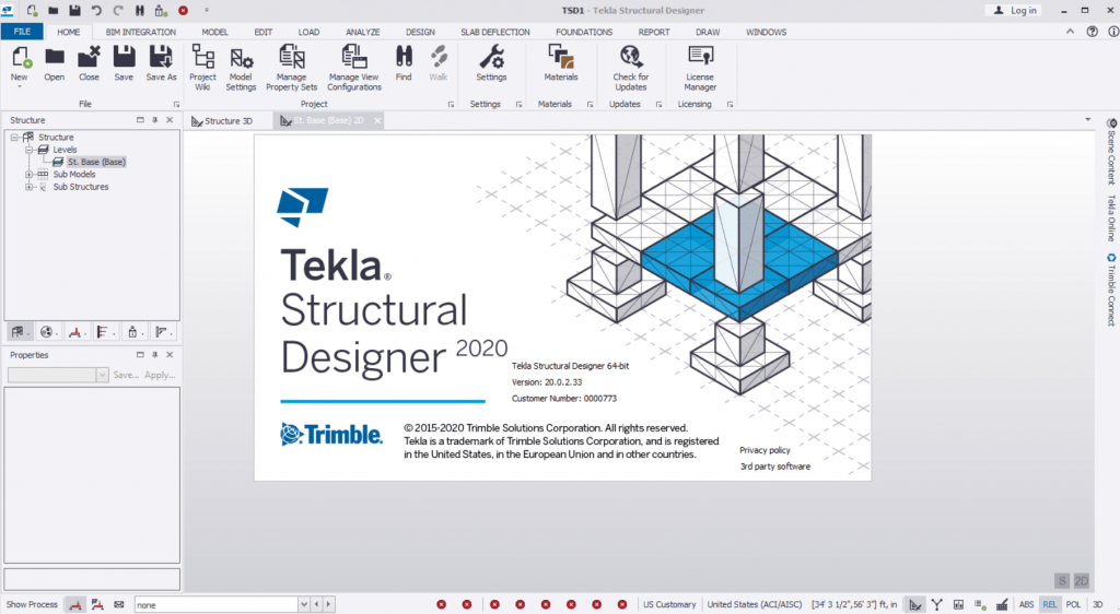 Trimble Tekla Structural Design Suite 2020 : Designer v20.0.3.28 , Tedds v22.1.0001 19