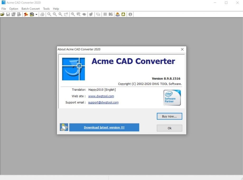 Acme CAD Converter 2020 v9.8.9.1516 + Key 16