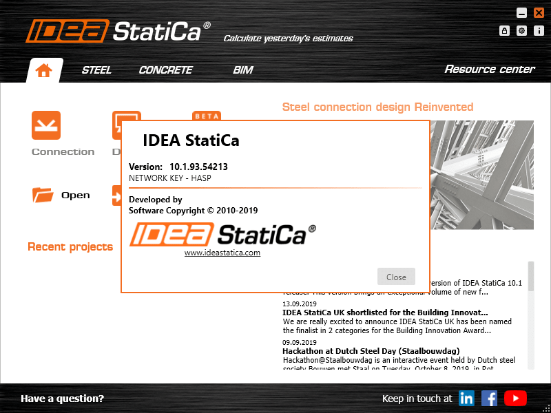 IDEA StatiCa 20 + Patch 4