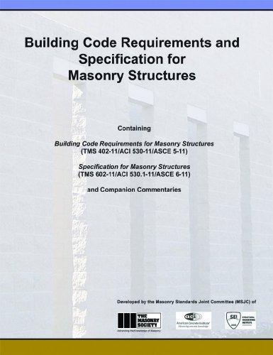 Building Code Requirements and Specification for Masonry Structures 1
