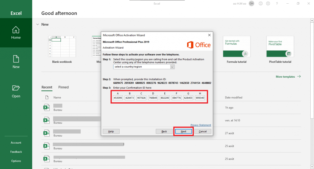 Office Pro Plus 2019 - Activation Steps 13