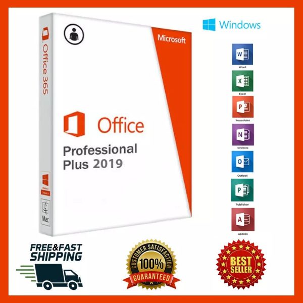 Office 2019 Professional Plus For Windows - Lifetime License Key - 1PC 2