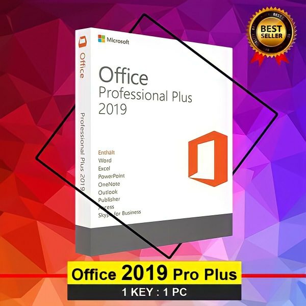 Office 2019 Professional Plus For Windows - Lifetime License Key - 1PC 5