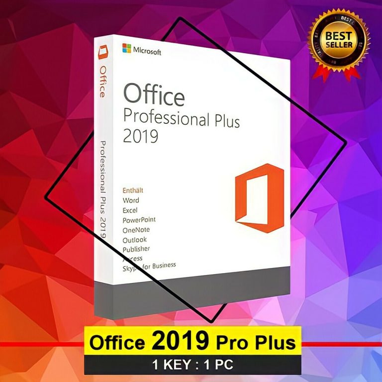 Office 2019 Professional Plus For Windows - Lifetime License Key - 1PC ...