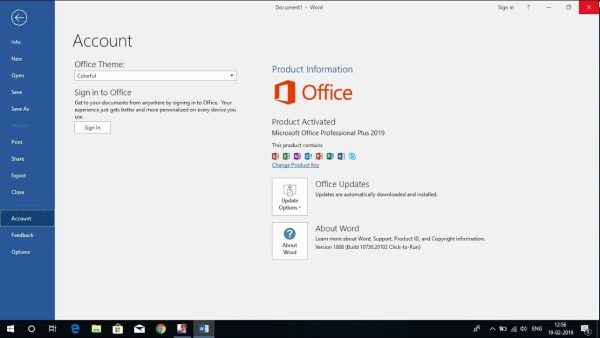 Office 2019 Professional Plus For Windows - Lifetime License Key - 1PC 6