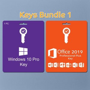 MS Office 2019 Pro Plus + Windows 10 Pro License - Keys Package