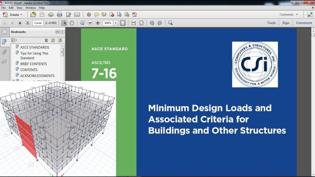 CSI ETABS - 03 - Assign Loads to structure as per ASCE (Part a) | Part 7 2