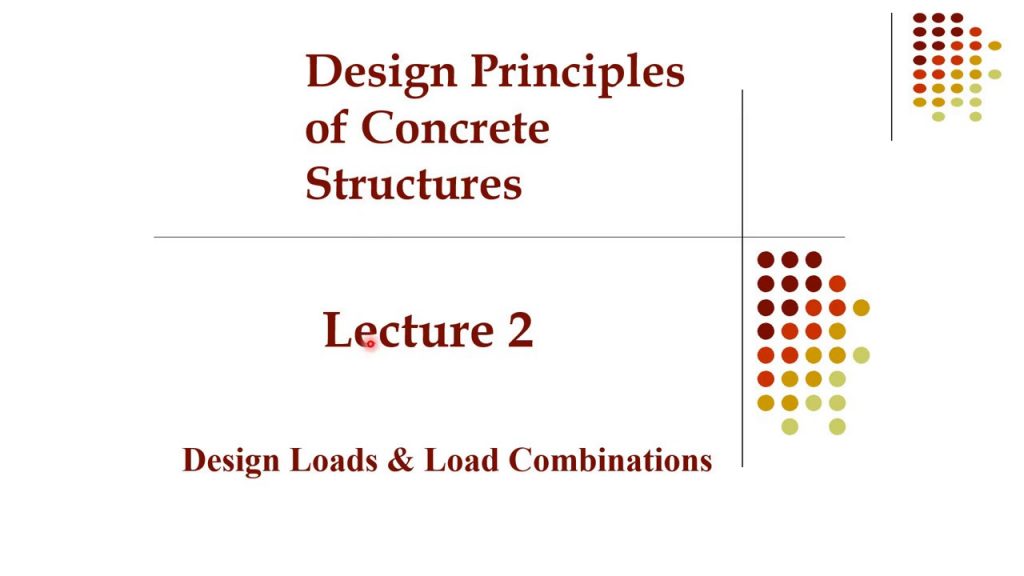 Lecture 2 Design Loads & Load combinations [Concrete Structures] 19