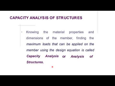 Lecture 3 capacity of structures vs design of structures | Part 2 of 4 7