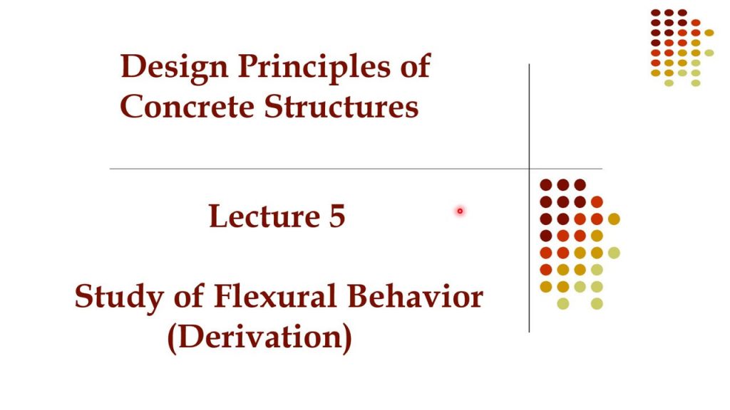 Lecture 5 Study of Flexural Behavior Derivation, Ultimate Strength Design | [Concrete Structures] 15