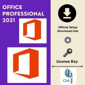 Office Professional 2021 - Lifetime License Key - 1PC