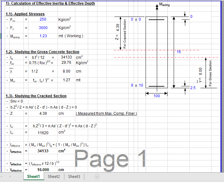 Calculation of Effective Inertia & Effective Depth 2