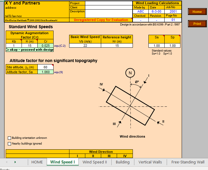 Wind Loading Calculations 2 1