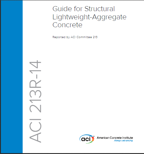 Guide for Structural Lightweight-Aggregate Concrete 1