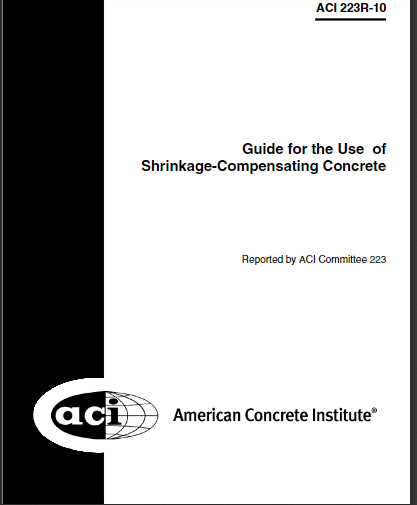 Guide for the Use of Shrinkage-Compensating Concrete 2