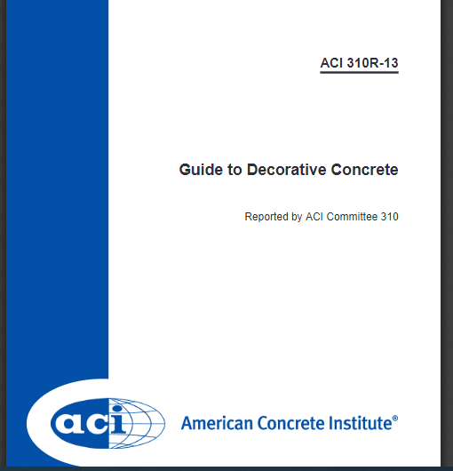 Guide to Decorative Concrete 2