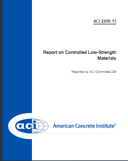 Report on Controlled Low-Strength Materials 2