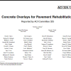 Concrete Overlays for Pavement Rehabilitation (ACI 325.13R-06) 8