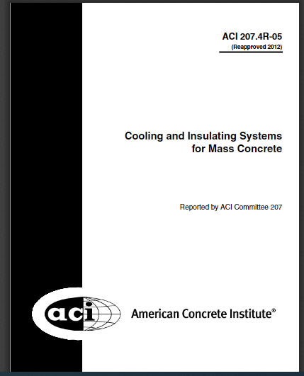 Cooling and Insulating Systems for Mass Concrete 2