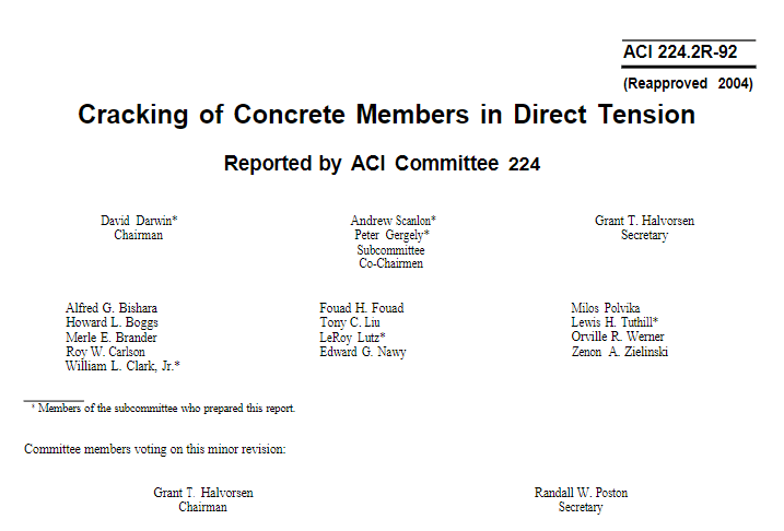 Cracking of Concrete Members in Direct Tension 2